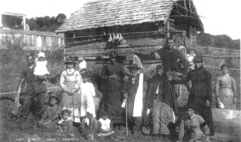 Karaweko and his whānau