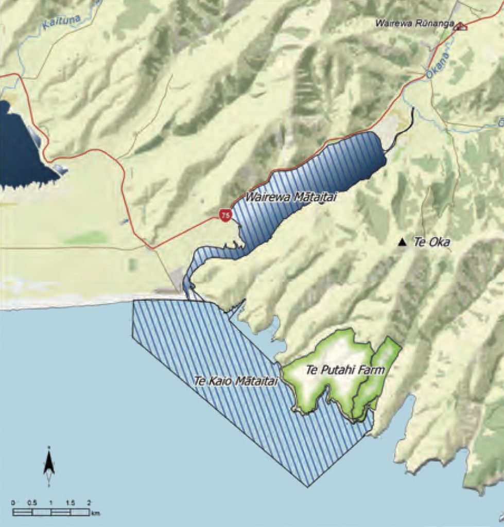 Map 21 Te Putahu farm location